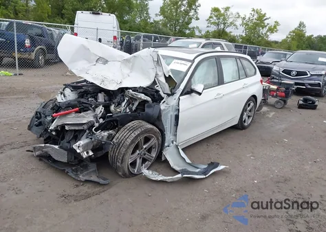 2014 BMW 328I xDrive z USA, uszkodzony, nr VIN WBA3G7C50EKN37288